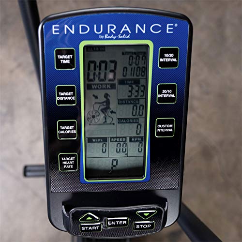 Body-Solid Endurance FB300B Dual Action Fan Bike Black