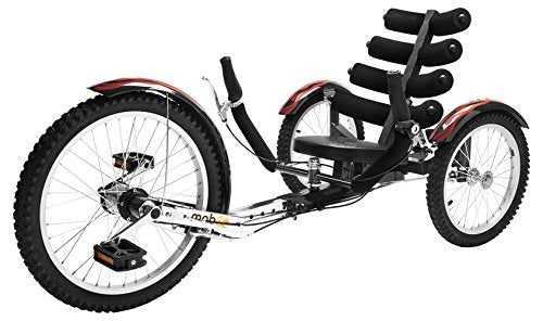 MOBO Cruiser Shift 3-Wheel Recumbent Bicycle Trike Black