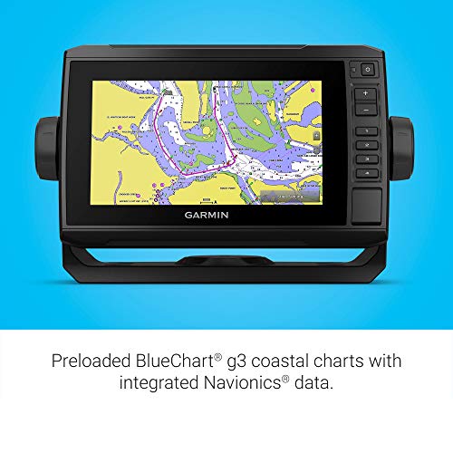 Garmin ECHOMAP UHD 74Cv 7" Chartplotter with U.S. BlueChart G3 and GT24UHD-TM Transducer