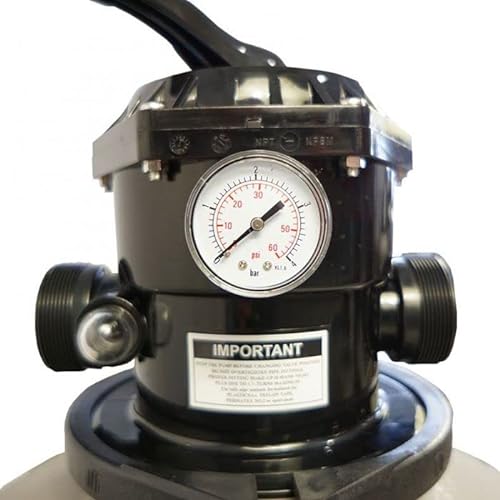 Harris Pool Products Doheny's Sand Filter Pump for Above Ground Pool, 24" Tank, 1.5 HP - Brown