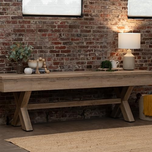 American Legend LED Shuffleboard with Buffet Top - Modern Style - Light Up LED Rails