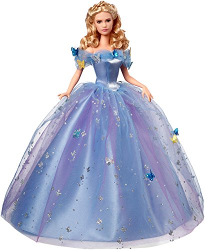 Mattel Disney Cinderella Royal Ball Doll Blue/Purple