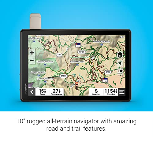 Certified Brands Garmin Tread Overland XL Rugged GPS Off-Road Navigator with Fusion Marine Audio System