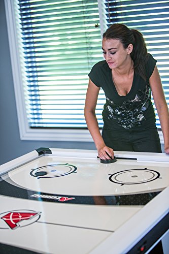 Atomic Blazer 7’ Air Hockey Table White & Black