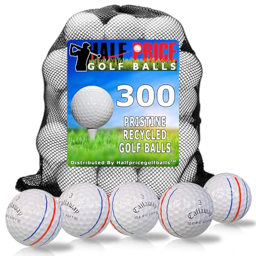Halfpricegolfballs Callaway ERC Triple Track Golf Balls White - Pristine Quality