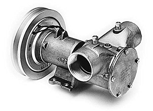Jabsco Self-Priming Electro-Magnetic Clutch Pump 24V DC 83 GPM Stainless Steel/Bronze