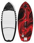 Hyperlite Majic Karpet Wakefoil Board White/Red 4ft 4in