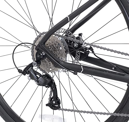 Giordano H1 Men's Hybrid Bicycle Black