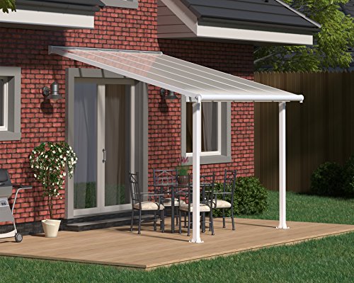Palram Canopia Olympia 10x10 Ft. Outdoor Patio Cover White