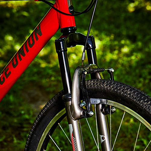 ROYCE UNION RMA 27.5" Mens 21-Speed All-Terrain Mountain Bike, 20" Aluminum Frame, Trigger Shift Red - Men's Bike