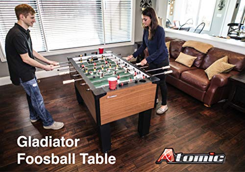 Atomic Gladiator 56" Foosball Table Black