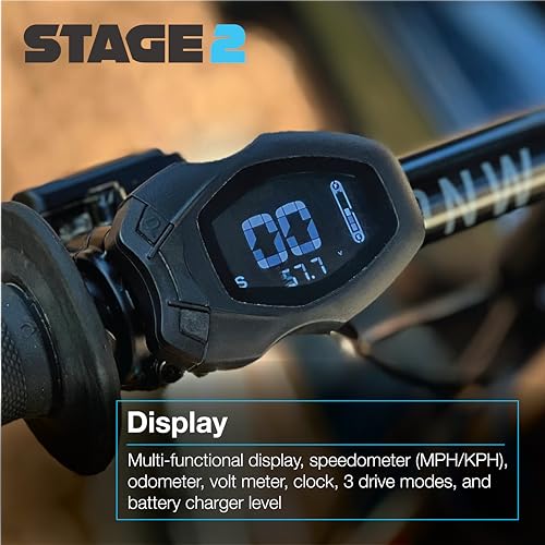 Razor Stage2 M1 Electric Dirt Bike E Moto Black
