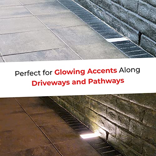 LUMENGY Paver Light 4x8 Inch 2700K Warm White Brick Lighting (8-Pack)