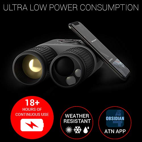 Certified Brands ATN BinoX 4T 384 2-8x LTR Thermal Binocular