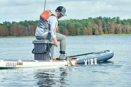 Vibe Cubera 125 Lite Inflatable Stand-Up Paddleboard Caribbean Blue