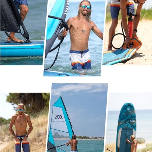Windhike 10'6" Inflatable Paddle Board with Accessories Blue