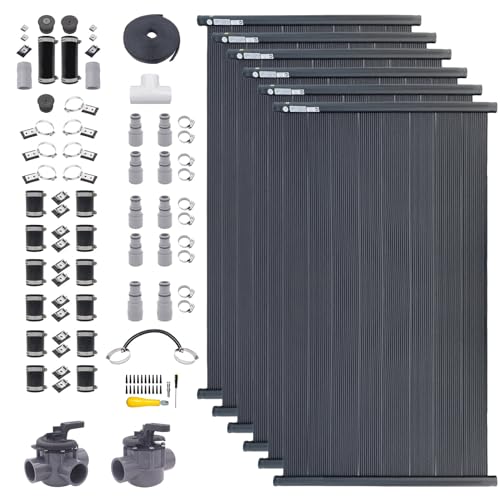 SolarPoolSupply Triple Threat MAX Solar Pool Heating System - Ultimate Performance Package for Above Ground & Inground Swimming Pools