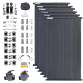SolarPoolSupply Triple Threat MAX Solar Pool Heating System - Ultimate Performance Package