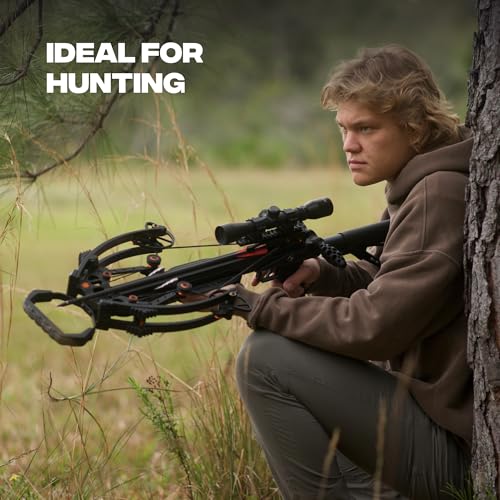 BALLISTA MegaBat Crossbow for Hunting and Fishing Black