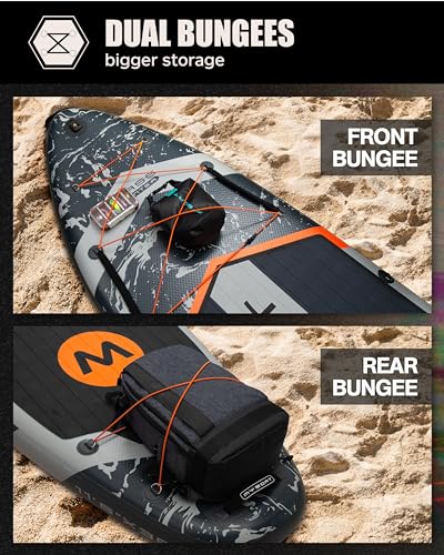 myboat Inflatable Paddle Board Grey