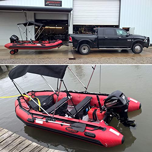 Seamax Ocean380T 12.5 Feet Inflatable Boat Red