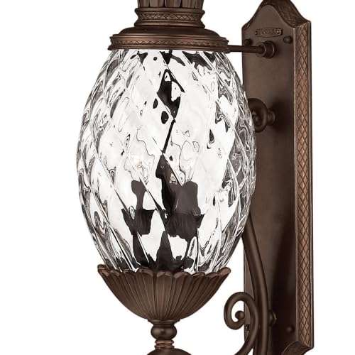 Hinkley Plantation Collection Three Light Outdoor Wall Mount Copper Bronze