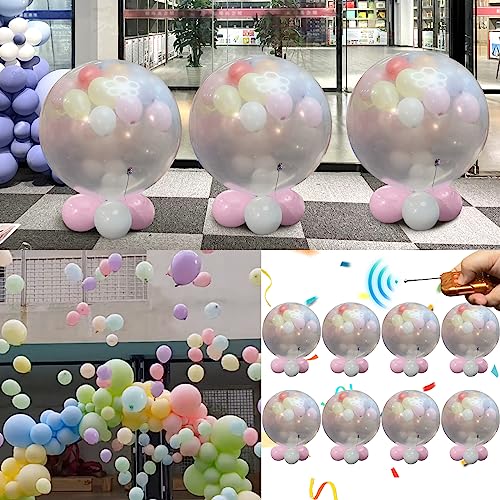 Géneric Wedding Balloon Surprise Set Pink/Transparent/White
