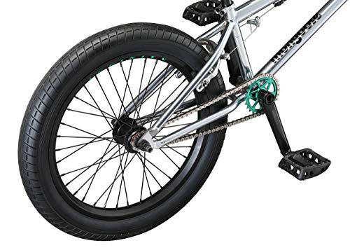 Mongoose Legion L500 Freestyle BMX Bike 20-Inch Silver