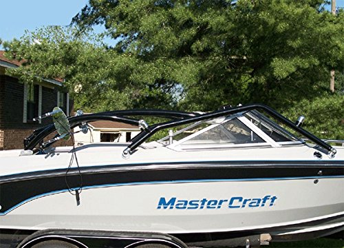 Krypt Towers Origin Catapult Universal Wakeboard Boat Tower Black