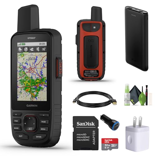 Garmin GPSMAP 67i Rugged Hiking GPS Black