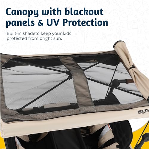 Keenz XC+ 2.0 Luxury Comfort Stroller Wagon Mocha