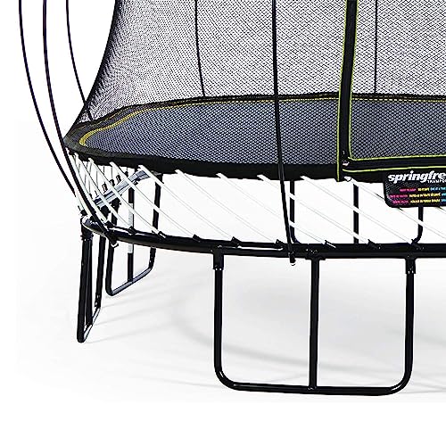 Springfree 13ft Large Square Trampoline FlexrHoop Bundle
