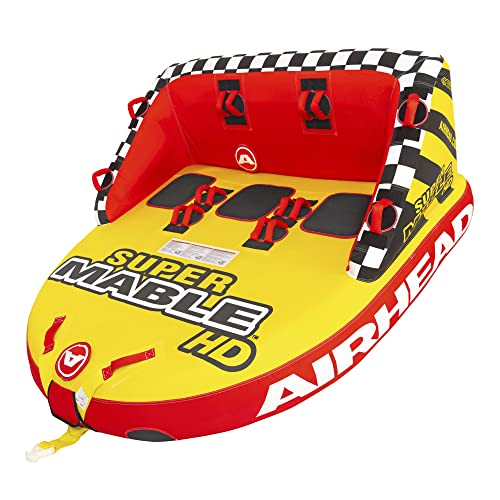 AIRHEAD Super Mable HD Towable Tube Boating Dual Tow Points