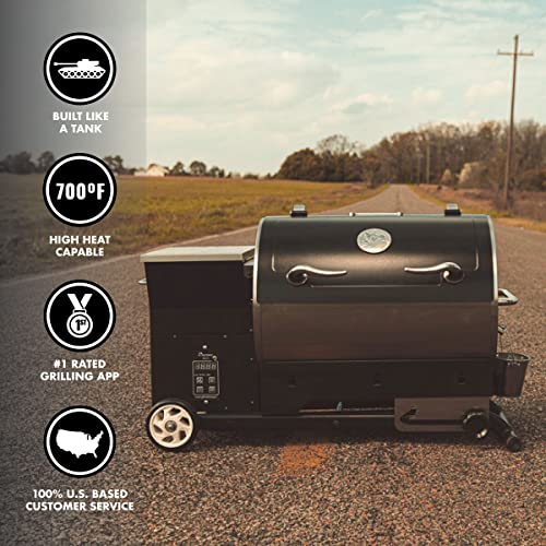 recteq Pellet Grill Road Warrior 340 Portable Stainless Steel BBQ Grill