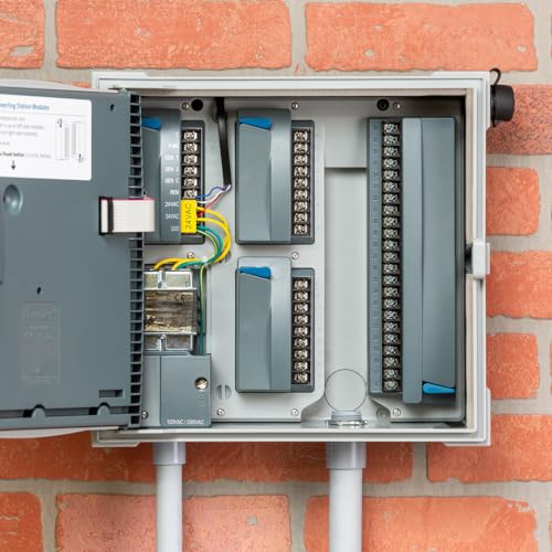 Hunter Industries HCC Irrigation Controller Hydrawise-Enabled Wi-Fi 8-Station Multicolored