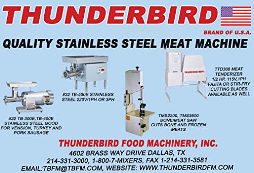 Thunderbird Meat Grinder TB-400E Silver