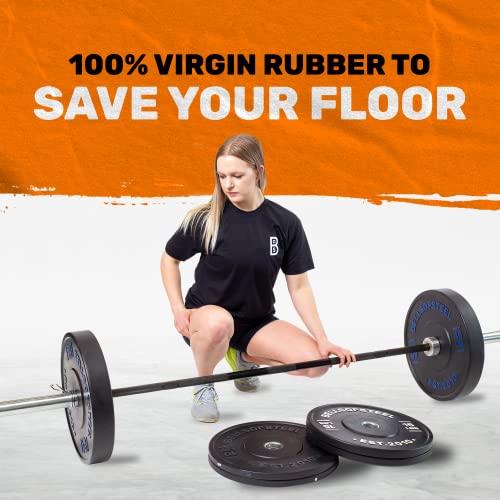 Bells of Steel Dead Bounce Conflict Bumper Plates - Commercial and Home Gym - 260 lb Olympic Weight Set