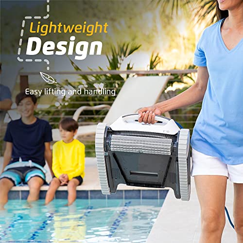 Dolphin E10 Robotic Pool Vacuum Cleaner White