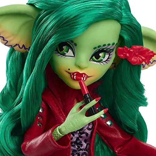 Monster High Greta Gremlin Doll GRW96 10.5'' Green