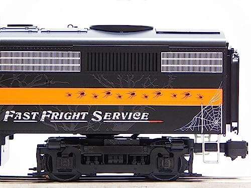 LIONEL TRAINS Halloween Legacy FB-2 Diesel Locomotive #1030B O Gauge Natural Colors