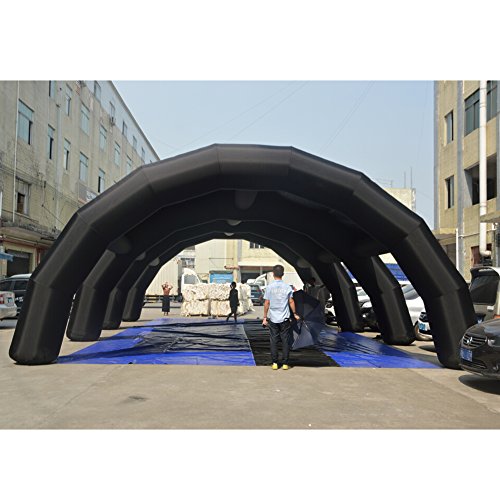 SAYOK Large Inflatable Event Tent Black 39.36' x 26.24' x 13.12'