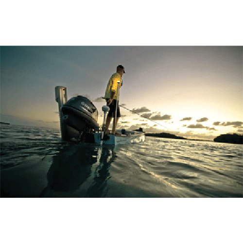 Minn Kota Riptide Transom 80 lb. Hand 42" White