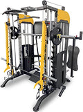 French Fitness FSR90 Functional Trainer Smith & Squat Rack Machine (New)