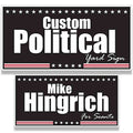 VictoryStore Custom Political Yard Sign 18x24 2-Sided Print with 2 Stakes - Political_7