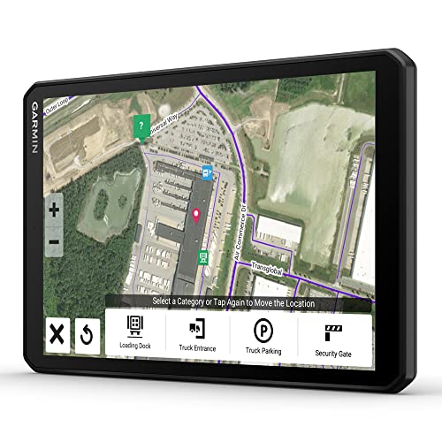 Garmin dezl OTR810 8" GPS Truck Navigator Bundle with Case and 32GB MicroSD