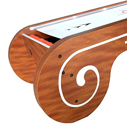 Hathaway Boardwalk 8-ft Arcade Ball Table Oak with LED Lighting