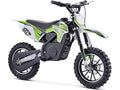 MotoTec Gazella 24V 500W Electric Dirt Bike Green