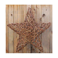 Vine Classics Grapevine Star Lighted 3 Pack 20" & 24" Blue