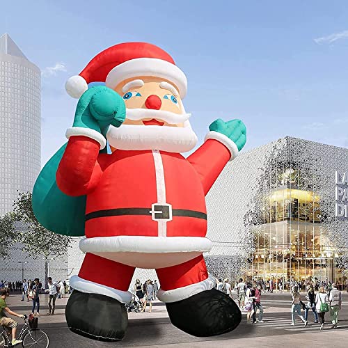 TKLoop Giant 26Ft Inflatable Santa Claus Red