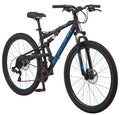 Schwinn S29 Mountain Bike 29-Inch 21-Speed Aluminum Matte Black/Blue